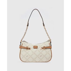 Verde Γυναικεία Τσάντα Ώμου 16-0008473 Εκρού