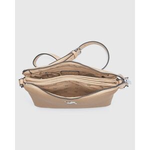 Verde Γυναικεία Τσάντα Χιαστί 16-0008498 Μπεζ