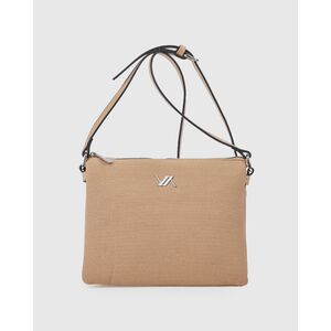 Verde Γυναικεία Τσάντα Χιαστί 16-0008498 Μπεζ