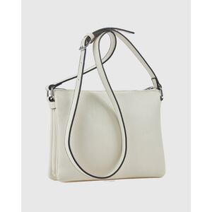 Verde Γυναικεία Τσάντα Χιαστί 16-0008498 Άσπρο