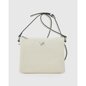 Verde Γυναικεία Τσάντα Χιαστί 16-0008498 Άσπρο