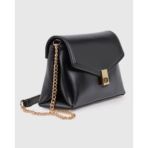 Verde Γυναικεία Τσάντα Χιαστί 16-0008574 Μαύρο