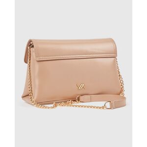 Verde Γυναικεία Τσάντα Χιαστί 16-0008574 Μπεζ