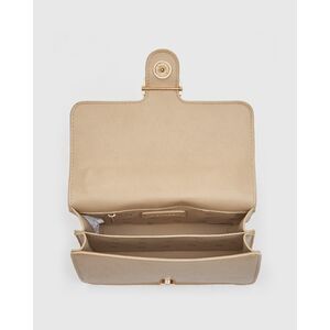 Verde Γυναικεία Τσάντα Ώμου 16-0008532 Μπεζ