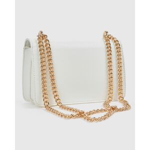 Verde Γυναικεία Τσάντα Ώμου 16-0008532 Άσπρο