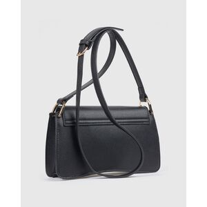 Verde Γυναικεία Τσάντα Χιαστί 16-0008563 Μαύρο