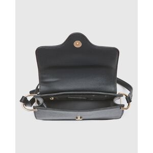 Verde Γυναικεία Τσάντα Χιαστί 16-0008563 Μαύρο