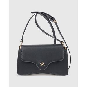 Verde Γυναικεία Τσάντα Χιαστί 16-0008563 Μαύρο