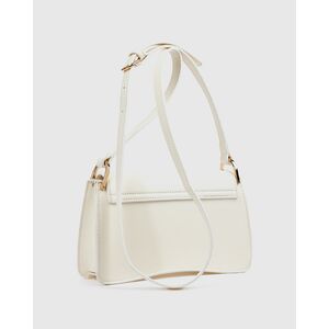 Verde Γυναικεία Τσάντα Χιαστί 16-0008563 Άσπρο