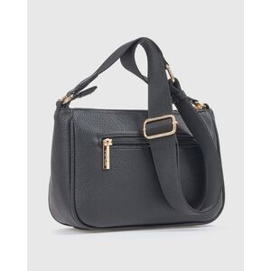 Verde Γυναικεία Τσάντα Χιαστί 16-0008597 Μαύρο