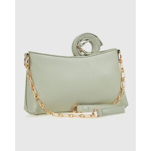 Verde Γυναικεία Τσάντα Ώμου 16-0008418 Μέντα