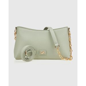 Verde Γυναικεία Τσάντα Ώμου 16-0008418 Μέντα