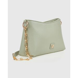 Verde Γυναικεία Τσάντα Ώμου 16-0008418 Μέντα