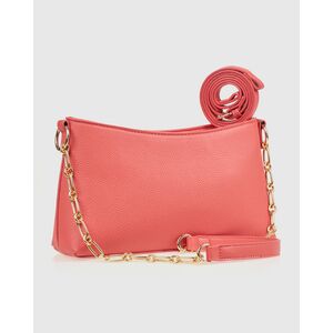 Verde Γυναικεία Τσάντα Ώμου 16-0008418 Κοραλί