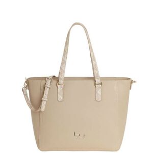 BYBYBLOS μπεζ τσάντα ώμου CHANGE BYBS91B01