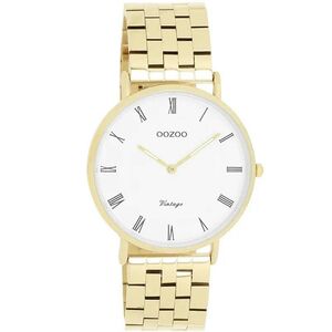 OOZOO Timepieces Vintage  Χρυσό Μπρασελέ από Ανοξείδωτο Ατσάλι C20369