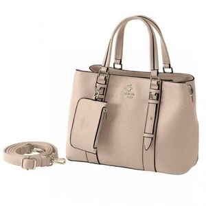 Γυναικεία Τσάντα Χειρός-Ώμου Beverly Hills Polo Club BH-4451 Μπεζ