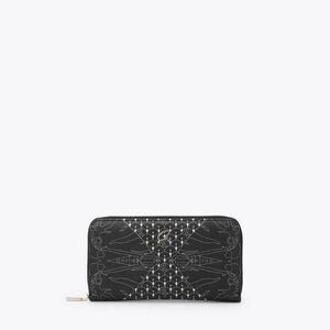 ΓΥΝΑΙΚΕΙΟ ΠΟΡΤΟΦΟΛΙ ΜΕ ΤΥΠΩΜΑ ΠΕΤΑΛΟΥΔΑ AXEL 1101-1926-003 ΜΑΥΡΟ