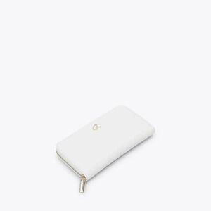 Γυναικείο πορτοφόλι Axel με Φερμουάρ Λευκό 1101-1934-037