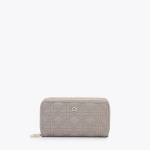 Axel Stone Μεγάλο Γυναικείο Πορτοφόλι Γκρι 1101-1947-018