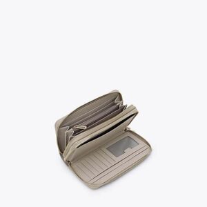 Axel Stone Μεγάλο Γυναικείο Πορτοφόλι Γκρι 1101-1947-018