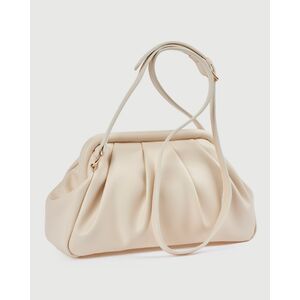 Verde Γυναικεία Τσάντα Ώμου 16-0008638 Εκρού