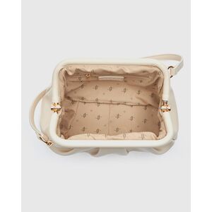 Verde Γυναικεία Τσάντα Ώμου 16-0008638 Εκρού