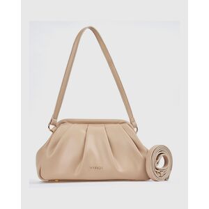 Verde Γυναικεία Τσάντα Ώμου 16-0008638 Μπεζ