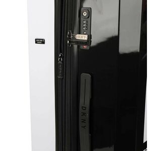 Βαλίτσα σκληρή Μεγάλη DKNY D2221-DH818BD4 Λευκό/Μαύρο