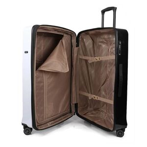 Βαλίτσα σκληρή Μεγάλη DKNY D2221-DH818BD4 Λευκό/Μαύρο