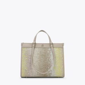 Axel Ψάθινη Γυναικεία Τσάντα Ώμου ΜΠΕΖ 1010-3601-001