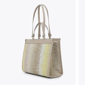 Axel Ψάθινη Γυναικεία Τσάντα Ώμου ΜΠΕΖ 1010-3601-001