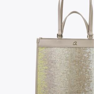 Axel Ψάθινη Γυναικεία Τσάντα Ώμου ΜΠΕΖ 1010-3601-001