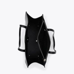 Γυναικεία Τσάντα Ώμου Axel με Ανάγλυφο Σχέδιο 1010-3633-003 Μαύρο