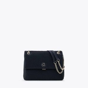 Axel Τσάντα Ώμου με Αλυσίδα ΜΠΛΕ 1010-3651-002