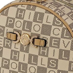 Γυναικεία Τσάντα Πλάτης Μπεζ Beverly Hills Polo Club BH-4532 Backpack