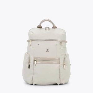 Axel Chalk Γυναικεία Τσάντα Πλάτης Μπεζ 1023-0612-611