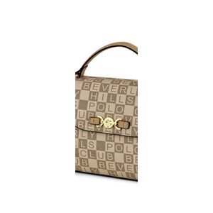 Beverly Hills Polo Γυναικεία Τσάντα Ώμου BH-4534 Μπεζ Στάμπα