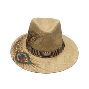 Καπέλο γυναικείο Τύπου Καβουράκι Ψάθινο Μπεζ fab kp.996