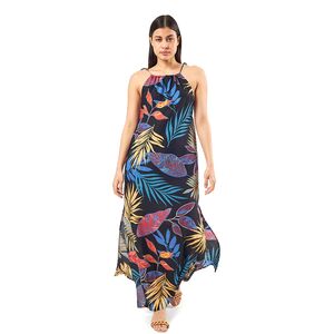 Verde Γυναικείο Φόρεμα 52-0078 Ρεγιόν Ινδίας Μαύρο