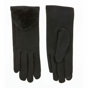 Verde Γυναικεία Γάντια 02-0741 Μαύρο