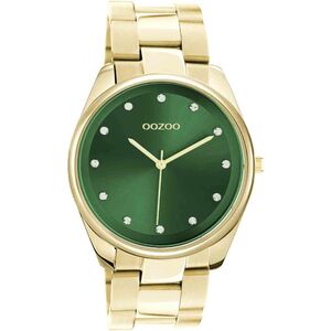 Oozoo Timepieces Ρολόι με Μεταλλικό Μπρασελέ σε Χρυσό χρώμα C10966