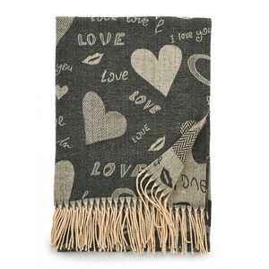 Verde Γυναικείο Κασκόλ 06-1170 Μαύρο