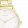 Ρολόι OOZOO C11424 TIMEPIECES με λευκό καντράν και χρυσό μπρασελέ.