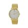 Ρολόι Runway με επίχρυσο ατσάλινο mesh band και λευκό textured καντράν 11L05-00682