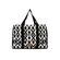 Τσάντα Θαλάσσης Achilleas accessories 95001543- 02 Χρώμα Εμπριμέ Μαύρο