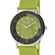 Ρολόι Urban με πράσινο λουράκι σιλικόνης και πράσινο καντράν 11L07-00310
