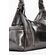 Γυναικεία Μεταλλική μεσαία τσάντα με λογότυπο 3D και σουρωτό λουρί 25WAXPAS/9225U