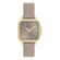 OOZOO Τimepieces Taupe Leather Strap C11612