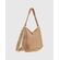 Verde Γυναικεία Τσάντα Ώμου 16-0008338 Μπεζ